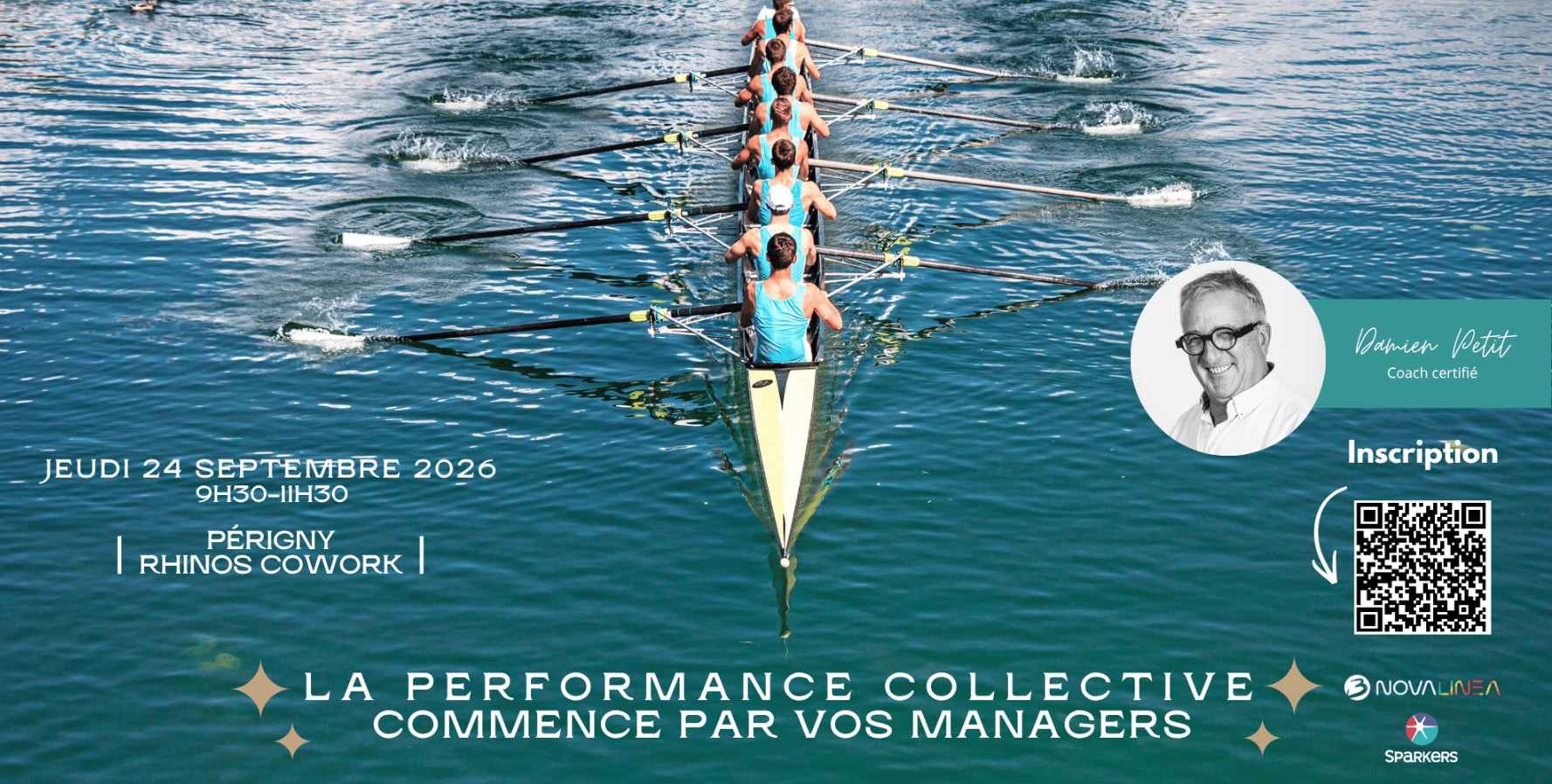 La performance collective commence par vos managers Atelier gratuit · 90 minutes · En présentiel - Réservé aux DRH et dirigeants